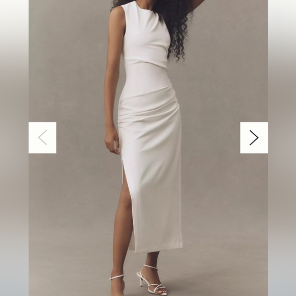 BHLDN Dresses & Skirts - BHLDN Elegant White Wedding Dress
